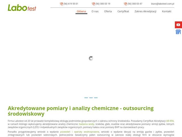 Zobacz LABOTEST Laboratorium Analiz Fizykochemicznych